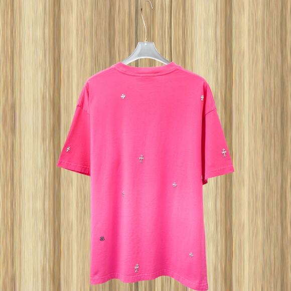 Chrome Hearts Crew Neck Short Sleeve T-Shirt Size: L - Picture 1 of 2
